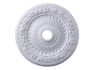 Elk Lighting Floral Wreath Medallion 24 Inch in White Finish - M1006WH Elk Lighting Floral Wreath Medallion 24 Inch in White Finish - M1006WH