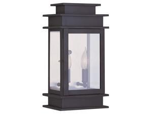 Livex Lighting Princeton Outdoor Wall Lantern in Bronze - 2014-07 Livex Lighting Princeton Outdoor Wall Lantern in Bronze - 2014-07