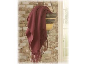 "Famous Collection" - Throw inBurgundy Finish "Famous Collection" - Throw inBurgundy Finish
