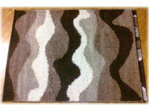 Medium Rug in Brown and White - Signature Design by Ashley Furniture Medium Rug in Brown and White - Signature Design by Ashley Furniture
