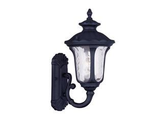 Livex Lighting Oxford Outdoor Wall Lantern in Black - 7850-04 Livex Lighting Oxford Outdoor Wall Lantern in Black - 7850-04
