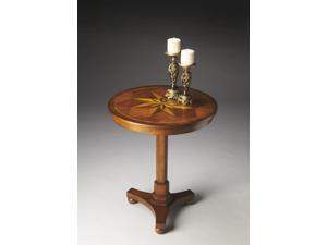 Butler Accent Table, Antique Cherry Finish Butler Accent Table, Antique Cherry Finish