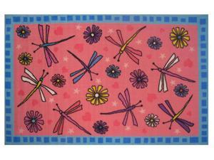 Dragonflies Kids Rug 39" x 58 Dragonflies Kids Rug 39" x 58