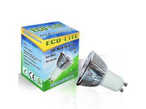 ECO-LITE High Power 6W LED MR16 GU10 base Flood 45 Soft White Lamp ECO-LITE High Power 6W LED MR16 GU10 base Flood 45 Soft White Lamp