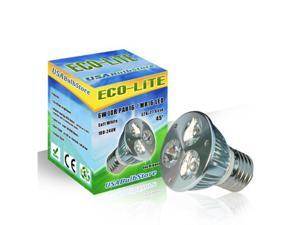 ECO-LITE 6W LED PAR16 E27 Flood 45° Soft White Curio Cabinet Light Bulb ECO-LITE 6W LED PAR16 E27 Flood 45° Soft White Curio Cabinet Light Bulb