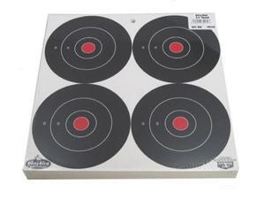 Birchwood Casey Dirty Bird Paper Targets 6 Bull's Eye Splattering Birchwood Casey Dirty Bird Paper Targets 6 Bull's Eye Splattering