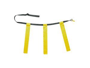 TRIPLE FLAG FOOTBALL SET YELLOW 12 TRIPLE FLAG FOOTBALL SET YELLOW 12