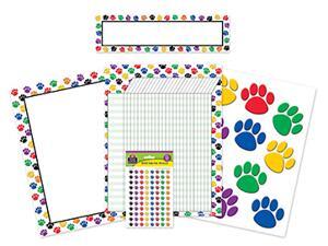 COLORFUL PAW PRINTS CLASSROOM PACK COLORFUL PAW PRINTS CLASSROOM PACK