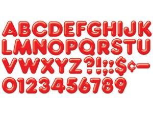 READY LETTERS 4INCH 3-D RED READY LETTERS 4INCH 3-D RED