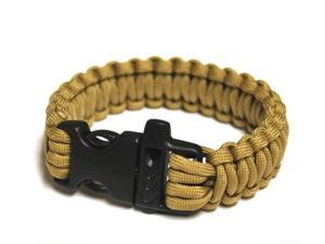 Survival Bracelet w/Whistle - Golden Survival Bracelet w/Whistle - Golden