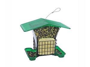 Large Hopper Feeder with Suet Holders (Green Only) Large Hopper Feeder with Suet Holders (Green Only)