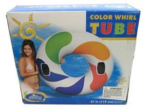 Color Whirl Tube w/Handles Color Whirl Tube w/Handles