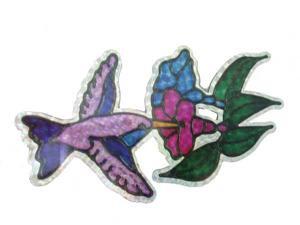 Large Hummingbird w/flower Door Screen Saver Large Hummingbird w/flower Door Screen Saver