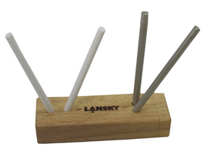 Lansky LS54 Rod/Steel Diamond/Ceramic Turn Box Sharpener W/ 2 Medium Grit Di Lansky LS54 Rod/Steel Diamond/Ceramic Turn Box Sharpener W/ 2 Medium Grit Di