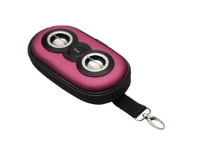 ILUV ISP110PNK PORTABLE AMPLIFIED STEREO SPEAKER CASE (PINK) ILUV ISP110PNK PORTABLE AMPLIFIED STEREO SPEAKER CASE (PINK)
