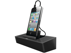 ILUV ISP125BLK MODERNBOX PORTABLE SPEAKER STAND ILUV ISP125BLK MODERNBOX PORTABLE SPEAKER STAND