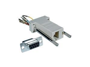 FEMALE DB9 TO RJ45 8 CONDUCTOR FEMALE DB9 TO RJ45 8 CONDUCTOR