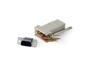 MALE DB9 TO RJ45 8 CONDUCTOR MALE DB9 TO RJ45 8 CONDUCTOR