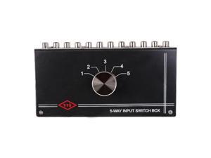 Five Input Source Switch Box Five Input Source Switch Box