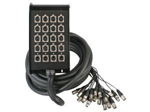 16 Send / 4 Return 98 Ft Xlr Cable Snake 16 Send / 4 Return 98 Ft Xlr Cable Snake