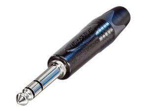 1/4 In Stereo Px Series Plug Blk/Silver 1/4 In Stereo Px Series Plug Blk/Silver