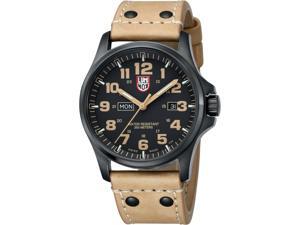 Luminox Atacama Field Day Black Carbon Fiber Dial Brown Leather Mens Watch 1925 Luminox Atacama Field Day Black Carbon Fiber Dial Brown Leather Mens Watch 1925