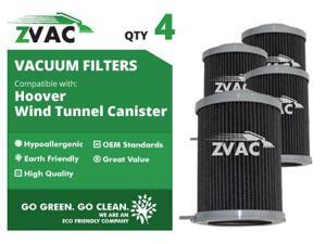 ZVac Replacement Filters for Hoover Windtunnel Canister 59134033 (4-Pack) ZVac Replacement Filters for Hoover Windtunnel Canister 59134033 (4-Pack)