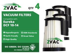 Eureka DCF10 / DCF14 ZVac HEPA Filters 62396 (4 Pack) Eureka DCF10 / DCF14 ZVac HEPA Filters 62396 (4 Pack)