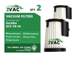 Eureka DCF10 / DCF14 ZVac HEPA Filters 62396 (2 Pack) Eureka DCF10 / DCF14 ZVac HEPA Filters 62396 (2 Pack)