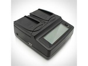 PhotoPro Dual Charger for Nikon EN-EL9, EN-EL9a, and More - Fast Charger with 2 Independent Charging Bays, LCD Readout, Battery Tester, USB Output, Car Charger and UL Approved Wall Charger PhotoPro Dual Charger for Nikon EN-EL9, EN-EL9a, and More - Fast Charger with 2 Independent Charging Bays, LCD Readout, Battery Tester, USB Output, Car Charger and UL Approved Wall Charger