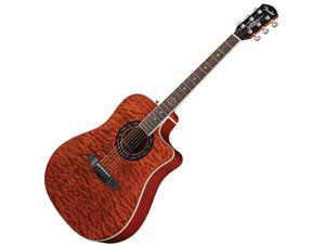 Fender T-Bucket 300CE Amber Quilt Maple Acoustic Electric Guitar Fender T-Bucket 300CE Amber Quilt Maple Acoustic Electric Guitar