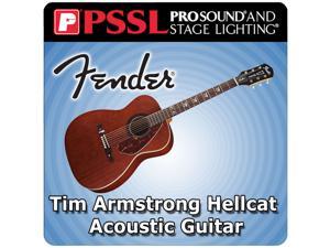 Fender Tim Armstrong Hellcat Acoustic Guitar Six String Non-Cutaway Acoustic Guitar Fender Tim Armstrong Hellcat Acoustic Guitar Six String Non-Cutaway Acoustic Guitar