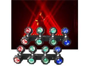 Chauvet Beamer 8 2-in-1 RGB LED Effect Light 2 Pak Chauvet Beamer 8 2-in-1 RGB LED Effect Light 2 Pak