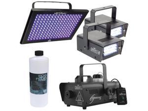 Chauvet Fog, Strobe and UV LED Light Pack Chauvet Fog, Strobe and UV LED Light Pack