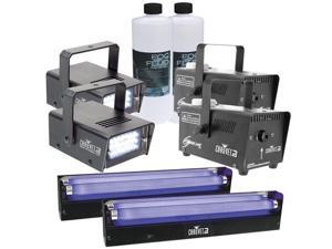 Chauvet Lighting Pack with Fog, Strobe, and LED UV Chauvet Lighting Pack with Fog, Strobe, and LED UV