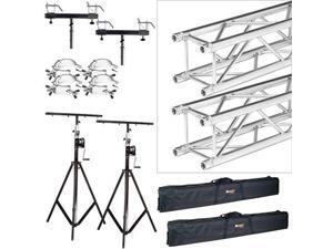 Global Truss ST-132 F34 10 ft Pack w/ Bags & Clamp Global Truss ST-132 F34 10 ft Pack w/ Bags & Clamp