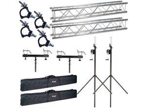 Global Truss ST-90 F24 10 ft Pack w/ Bags & Clamp Global Truss ST-90 F24 10 ft Pack w/ Bags & Clamp