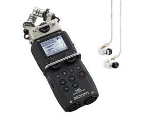 Zoom H5 Recorder w/ Shure SE215 Clear Earphones Zoom H5 Recorder w/ Shure SE215 Clear Earphones