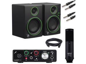 Focusrite Scarlett Solo w/ Mackie CR3 & MXL Tempo Microphone Focusrite Scarlett Solo w/ Mackie CR3 & MXL Tempo Microphone