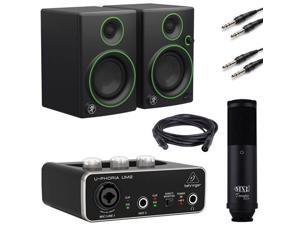 Mackie CR3 w/ Behringer UM2 and MXL Tempo XLR Mackie CR3 w/ Behringer UM2 and MXL Tempo XLR