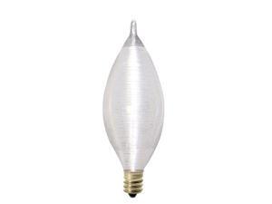 Bulbrite 430040 - 10PK - 40W - C11 - E12 Base - 130V - 2600K - 4,000Hrs - Satin - Spunlite Incandescent Chandelier Bulbs Bulbrite 430040 - 10PK - 40W - C11 - E12 Base - 130V - 2600K - 4,000Hrs - Satin - Spunlite Incandescent Chandelier Bulbs