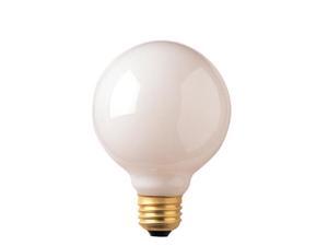 Bulbrite 393002 - 12PK - 25W - G25 - Medium Base - 120V - 2600K - 2,500Hrs - White - Incandescent Globe Light Bulbs Bulbrite 393002 - 12PK - 25W - G25 - Medium Base - 120V - 2600K - 2,500Hrs - White - Incandescent Globe Light Bulbs