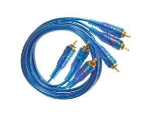 Absolute Rcavd06b 6 Ft. Clear Blue Classic Rca Cable Absolute Rcavd06b 6 Ft. Clear Blue Classic Rca Cable