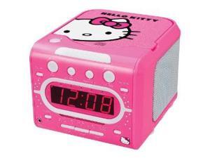 Hello Kitty KT2053 A AM/FM Stereo Alarm Clock Radio with Top Loading CD Player, 6 inch Red LED Display with Dimmer Hello Kitty KT2053 A AM/FM Stereo Alarm Clock Radio with Top Loading CD Player, 6 inch Red LED Display with Dimmer