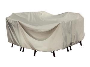 LARGE OVAL TABLE/CHAIR W.COVER LARGE OVAL TABLE/CHAIR W.COVER