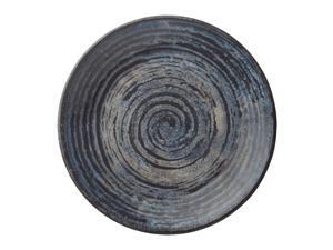 Merritt International Melamine Glazed Blue Swirl Round Round Dinner Plate 11" Merritt International Melamine Glazed Blue Swirl Round Round Dinner Plate 11"