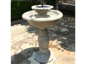 Smart Solar Country Gardens 2-Tier Solar-on Demand Fountain Smart Solar Country Gardens 2-Tier Solar-on Demand Fountain