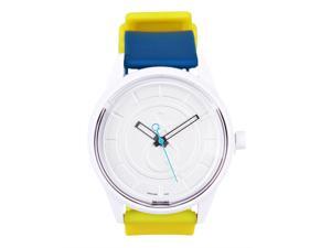 Solar Casual Watch Eco-Drive White Dial Colored Strap 50 M Water Resistant by Tic Fashion Solar Casual Watch Eco-Drive White Dial Colored Strap 50 M Water Resistant by Tic Fashion