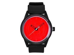 Solar Casual Watch Eco-Drive Red Dial Black Strap 50 M Water Resistant by Tic Fashion Solar Casual Watch Eco-Drive Red Dial Black Strap 50 M Water Resistant by Tic Fashion