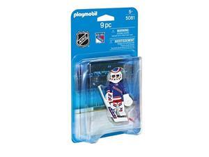 Playmobil Sports and Action NHL New York Rangers Goalie (for Kids 5 and up) 5081 Playmobil Sports and Action NHL New York Rangers Goalie (for Kids 5 and up) 5081